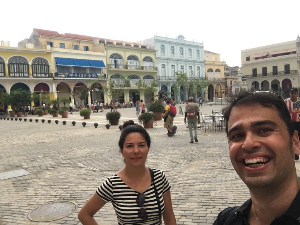 Havana - Küba (3. bölüm) meydan Plaza Vieja