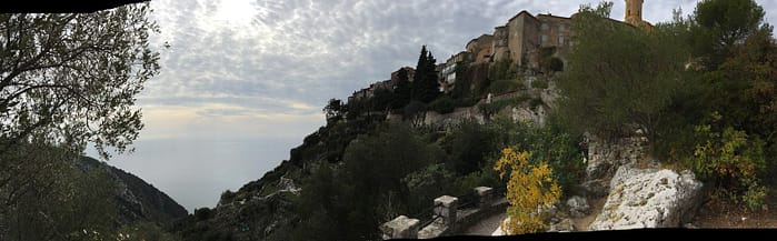 Eze - Menton Arası Eze panoromik Eze panoromik
