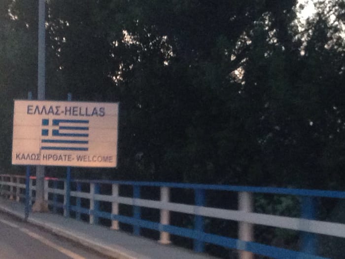 Halkidiki - Selanik sınır ipsala sınır