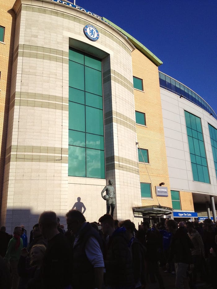 Londra Publarında Maç İzlemek IMG 3616 Stamford Bridge Girişi