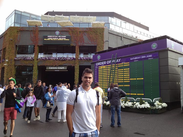 Wimbledon tablo Wimbledon girişindeki ana tablo