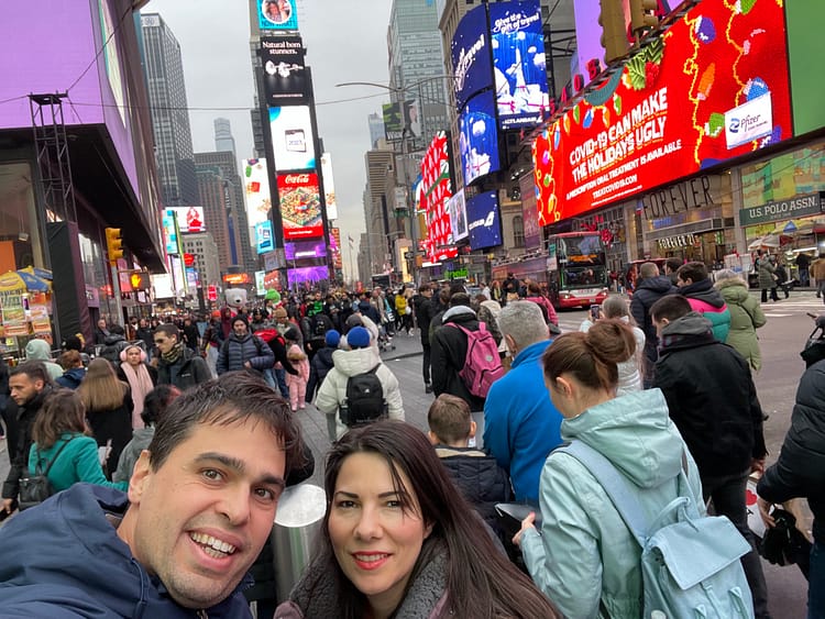 New York'ta Noel IMG 9537 New York'ta Noel doneminde Time Square