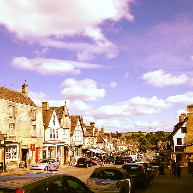 Cardiff ve Çevresi IMG 2946 The Cotswolds'da bir kasaba